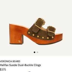 Veronica Beard platform Halifax sandals. Black. Worn once.